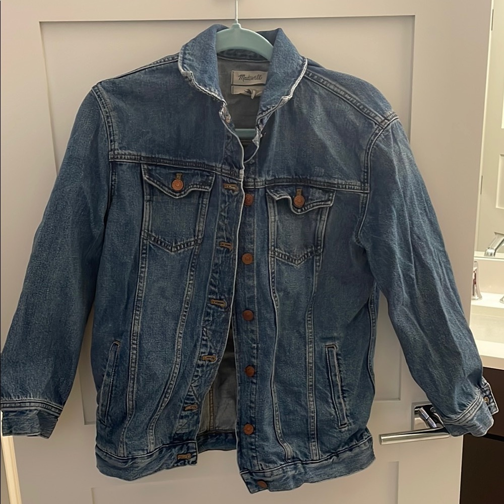 Madewell Blue Denim Jacket Medium Wash